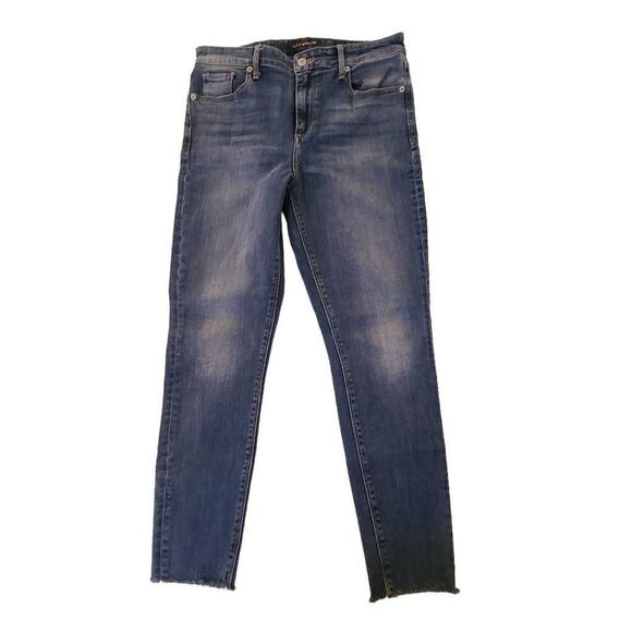 Lucky Brand Womens Medium Blue Fade Skinny Jeans Size 8/29 - Picture 1 of 16